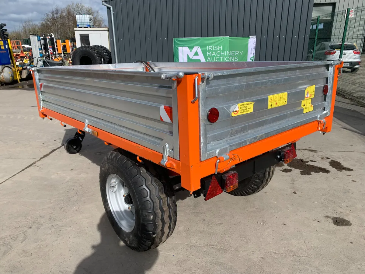 BID ONLIE NOW - NEW/NUSED 4T TIPPING TRAILER - Image 3