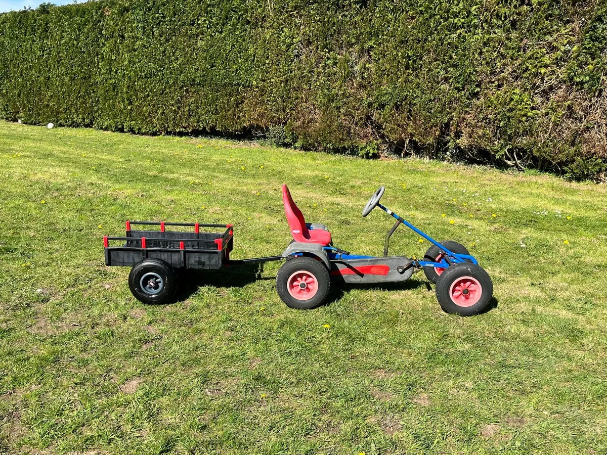 Berg Go Kart and Trailer - Image 1