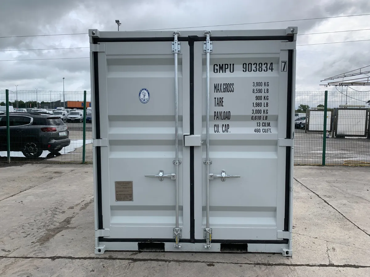 BID ONLINE  NOW - UNUSED 9FT STORAGE CONTAINER - Image 1