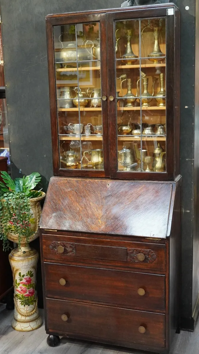 📌 Edwardian Bureau Bookcase - Image 2