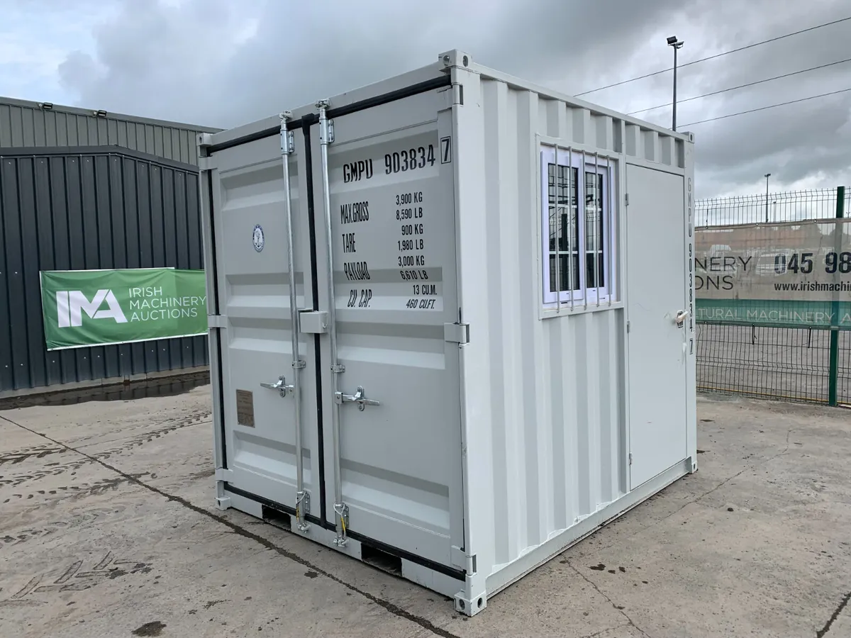 BID ONLINE  NOW - UNUSED 9FT STORAGE CONTAINER - Image 2