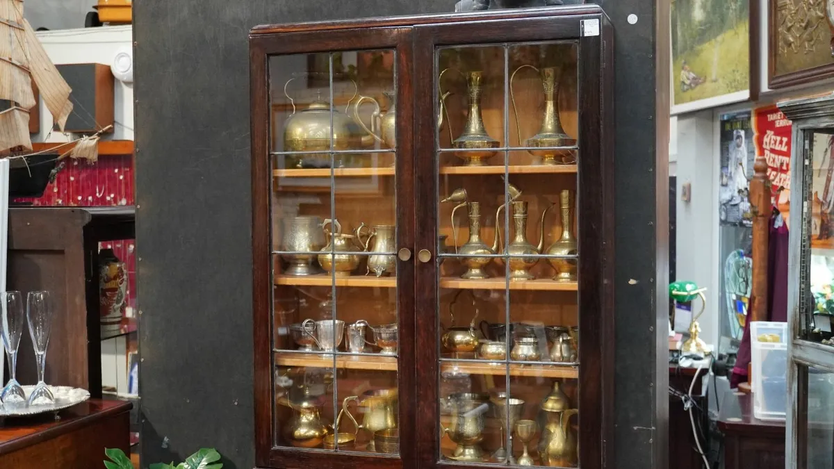 📌 Edwardian Bureau Bookcase - Image 3