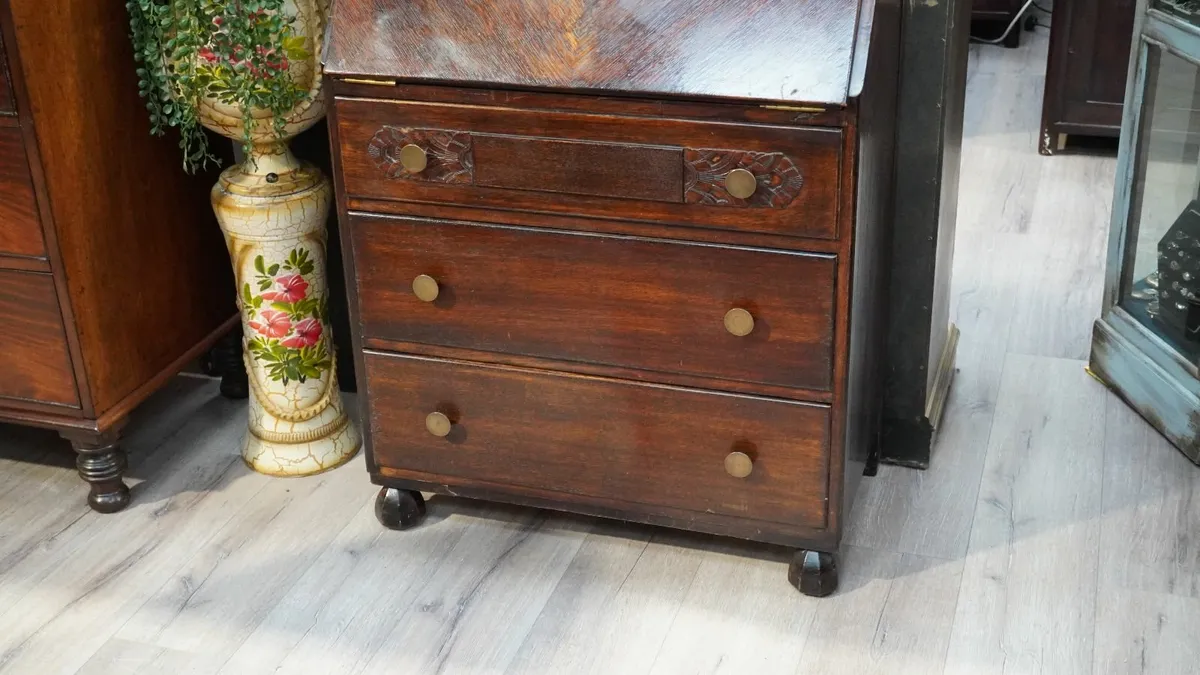 📌 Edwardian Bureau Bookcase - Image 4