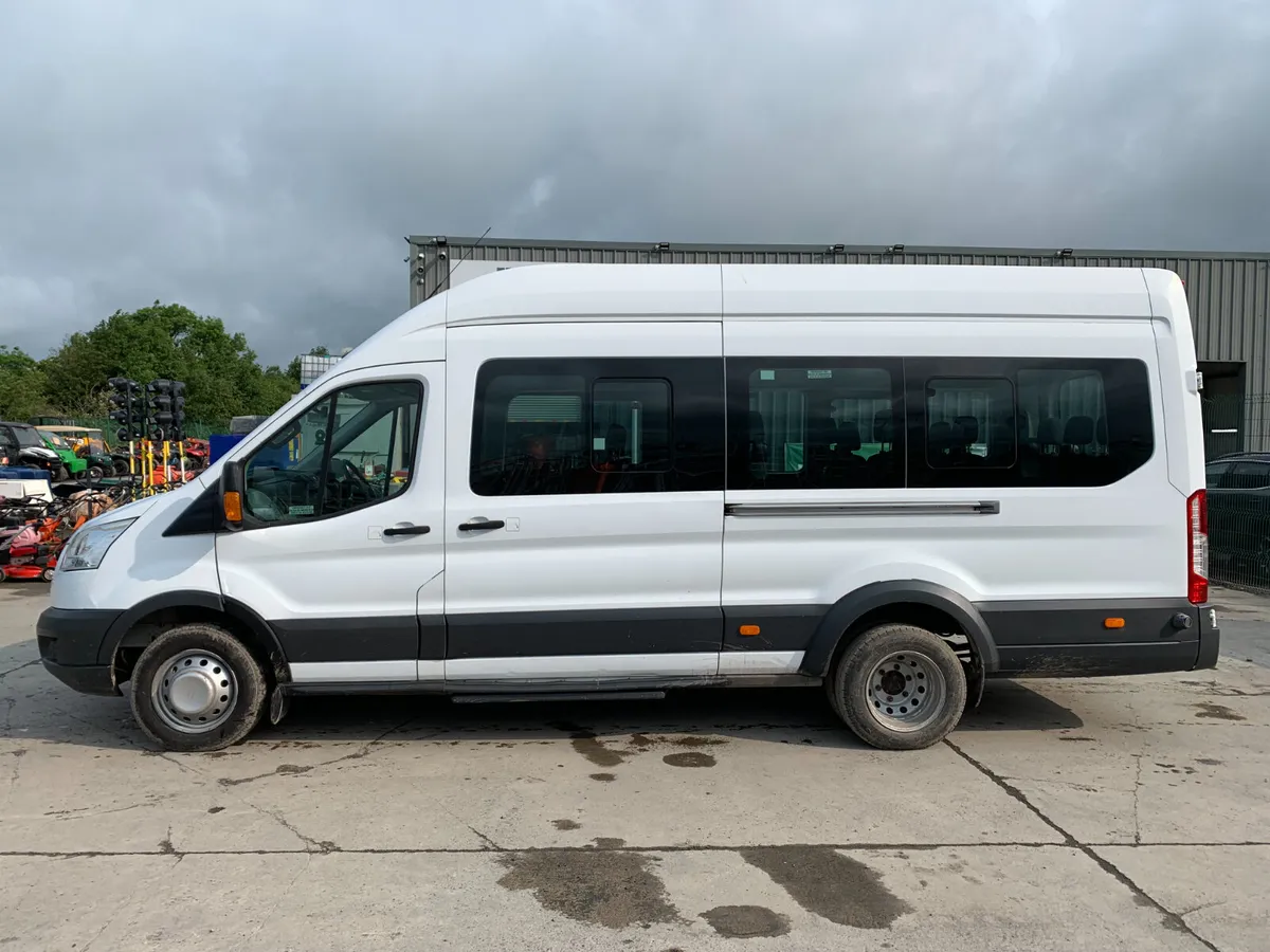 BID ONLINE NOW - 2015 FORD TRANSIT MINI BUS (17) - Image 2