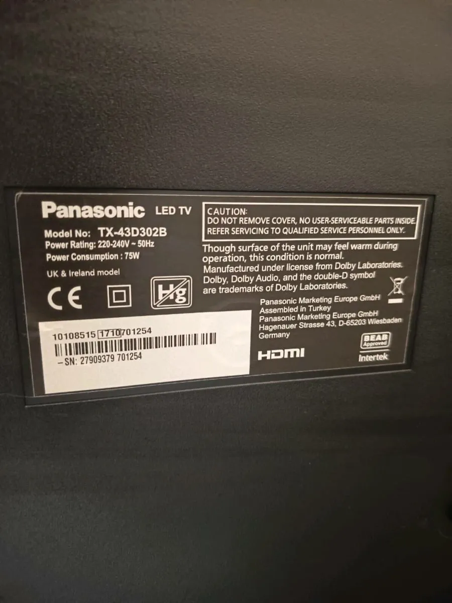 TV Panasonic 40" - Image 3