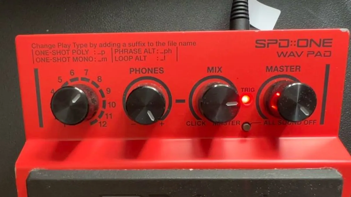 Roland SPD ONE WAV Sample Drum Pad - Image 2