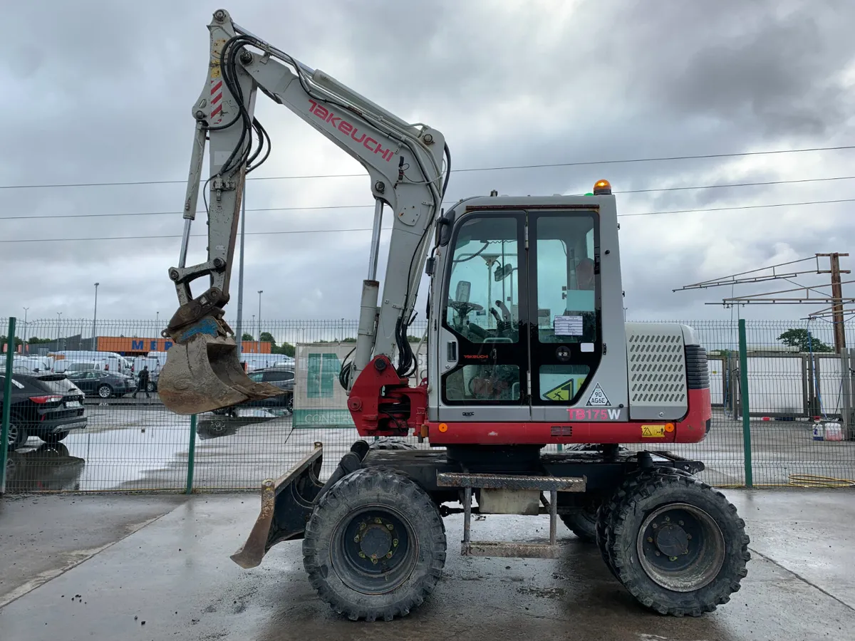 BID ONLINE NOW - 2012 TAKEUCHI TB175W FOR AUCTION - Image 4