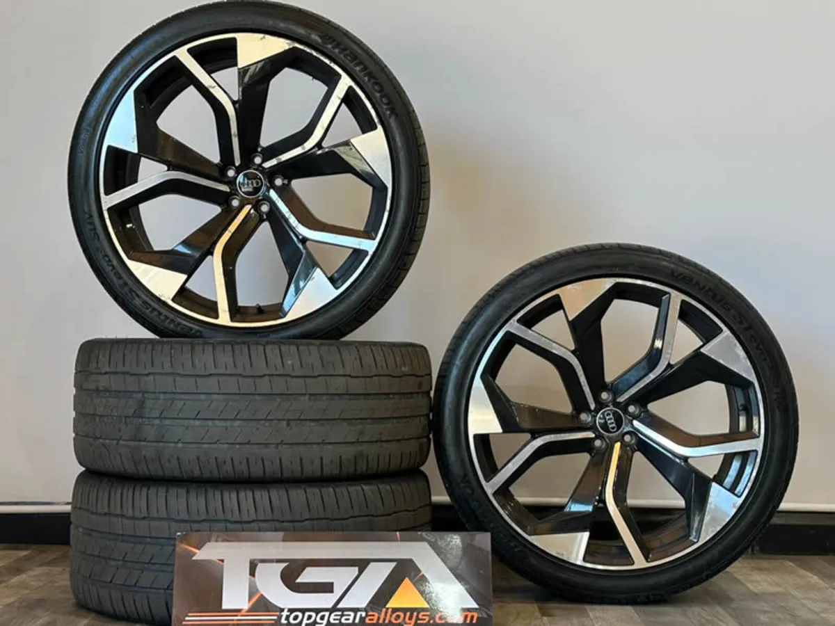 22" RSQ8 STYLE ALLOYS & TYRES FOR AUDI Q7 - Image 1