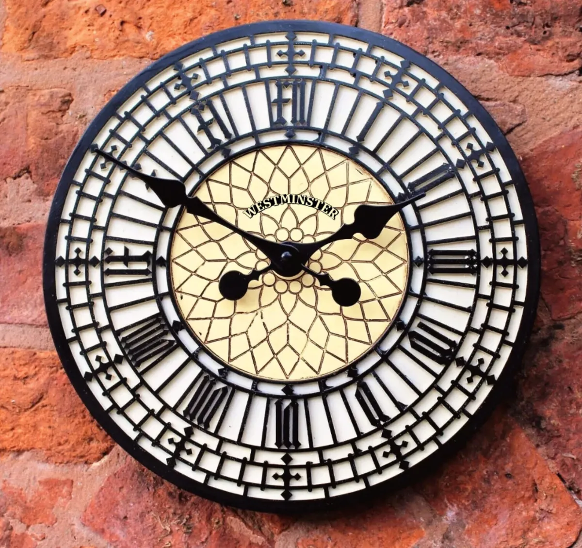 Outdoor Garden Clock 12" Garden Station Big Ben - Image 2