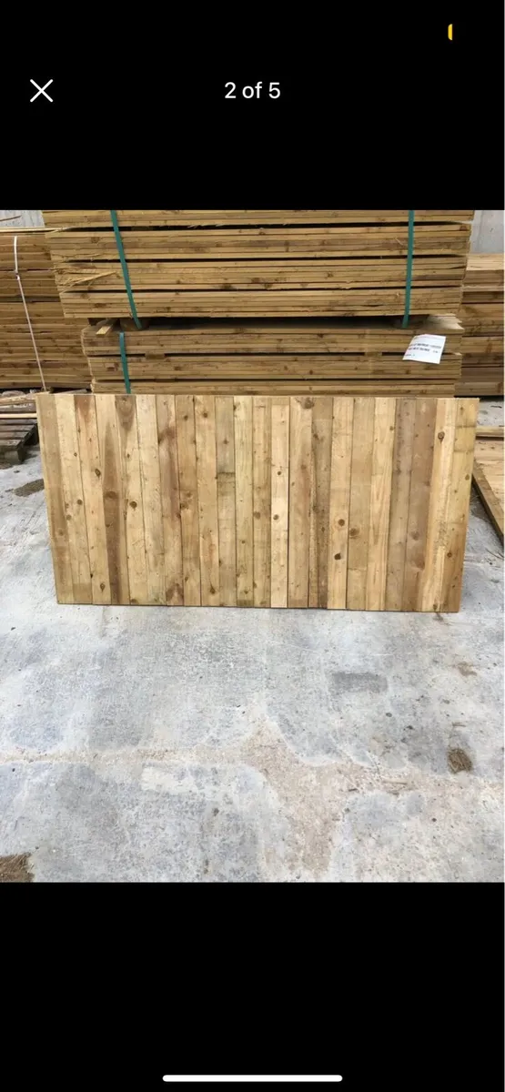 Timber Fencing Panels - Image 3