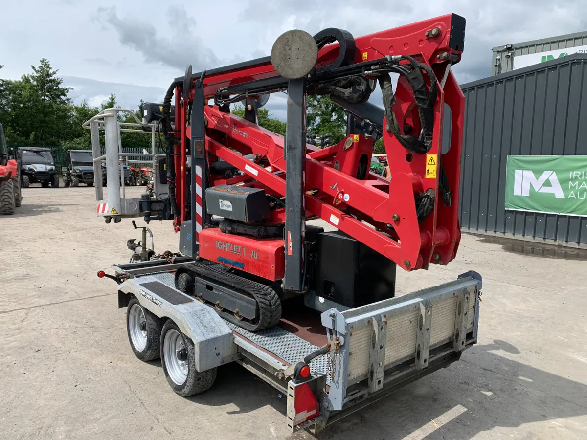 2016 HINOWA 1570 & BRIAN JAMES TRAILER FOR AUCTION - Image 3