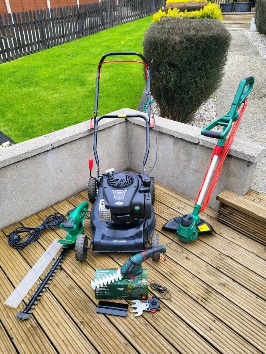 Lawn mower & accessories - Image 1