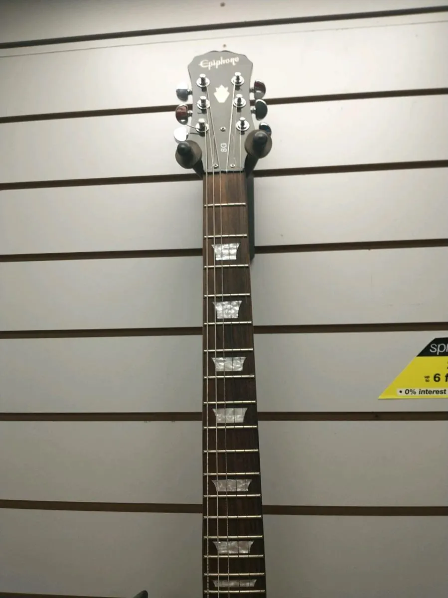 Epiphone SG Black - Image 3