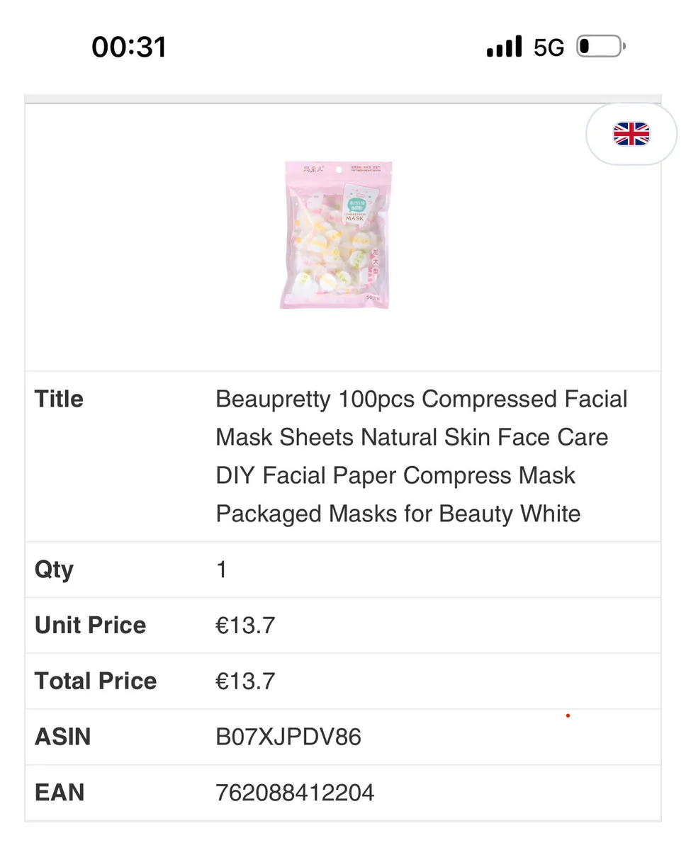 Beaupretty 100pcs Compressed Facial