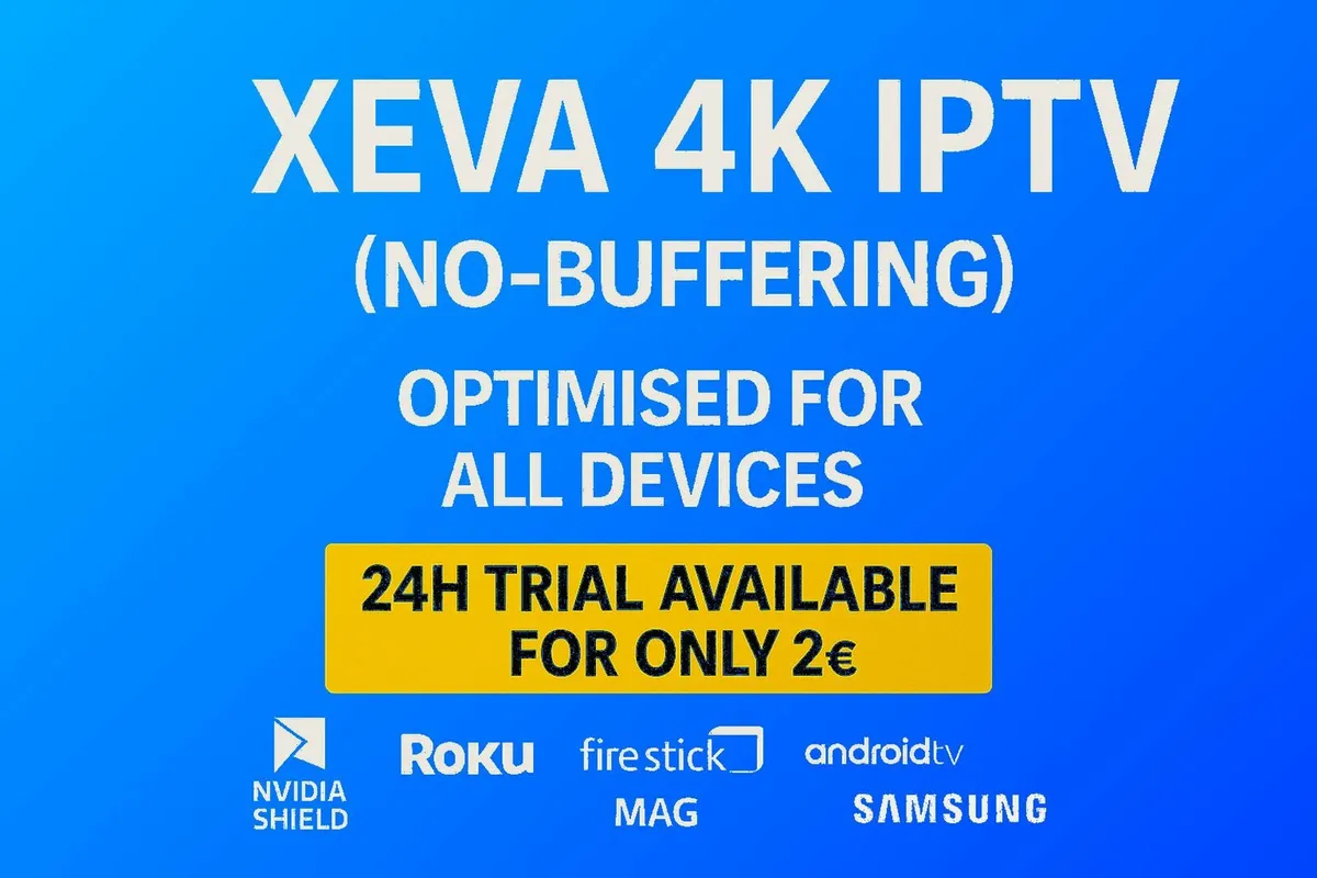 NO BUFFERING 4K IP-TV #1 IN IRELAND