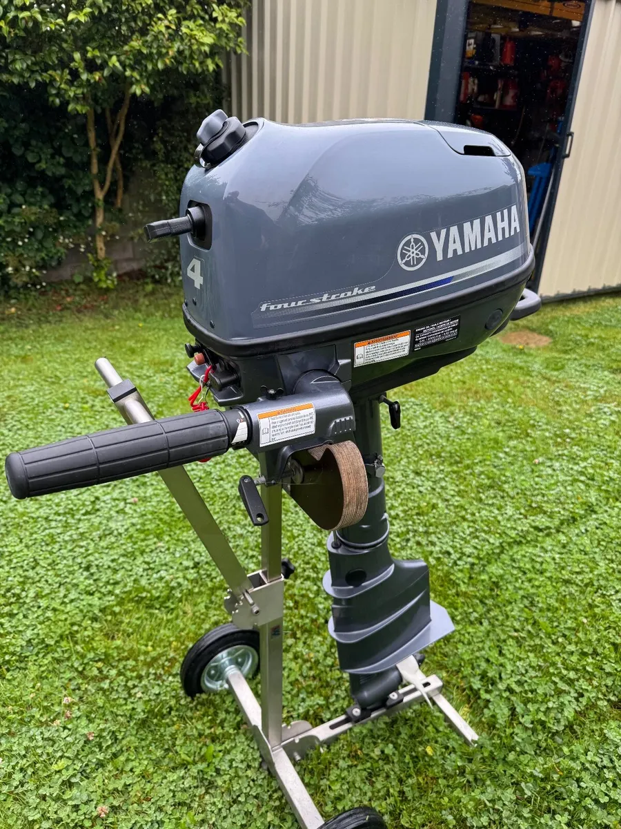 Yamaha 4hp outboard boat engine - Image 2