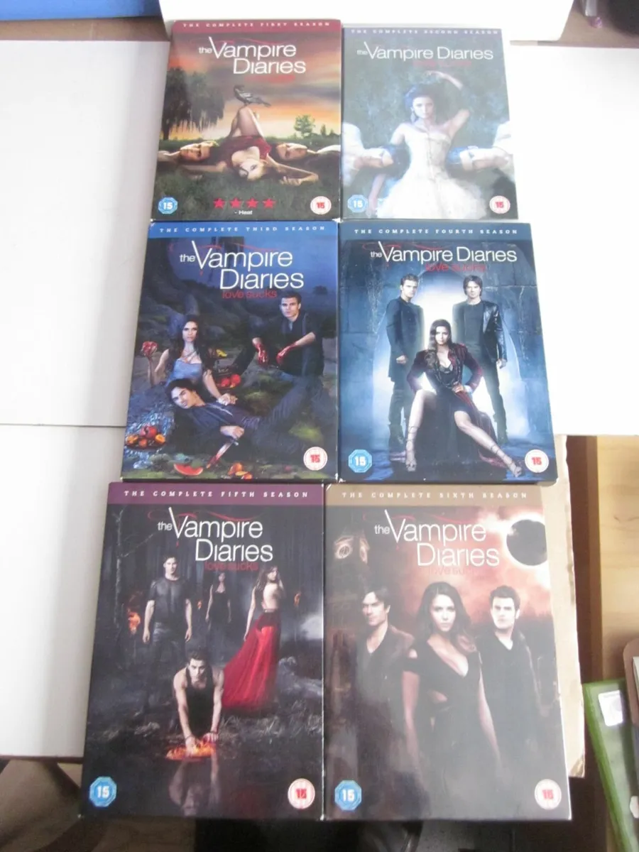 The Vampire Diaries Seasons 1-6 DVD's - Image 1