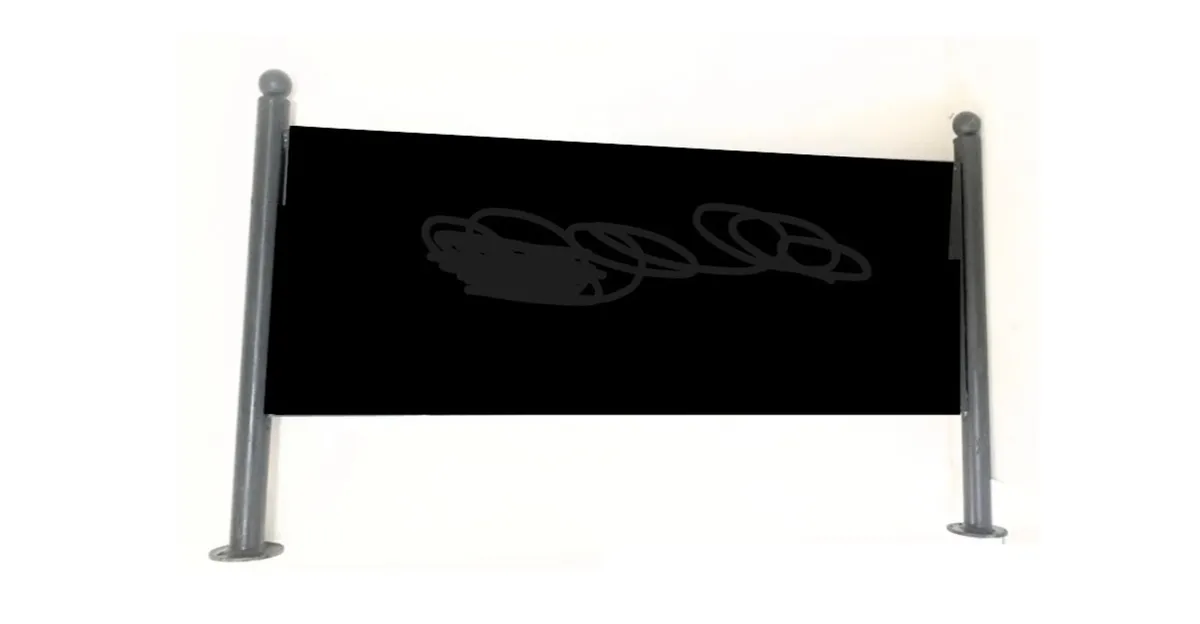Sign frame for businesses
