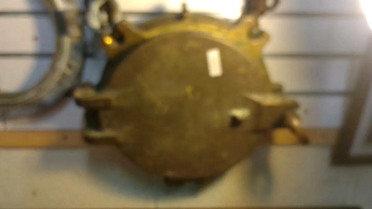 Antique Brass Ships Porthole - Image 3