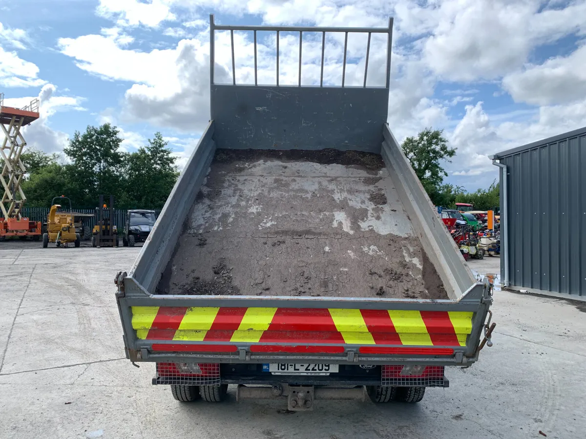 BID ONLINE NOW - 2018 FORD TRANSIT TIPPER - Image 4