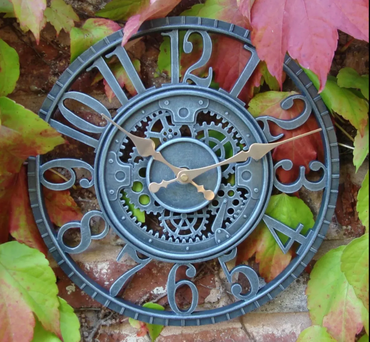 Outdoor Garden Station Wall Clock 30cm - Image 1