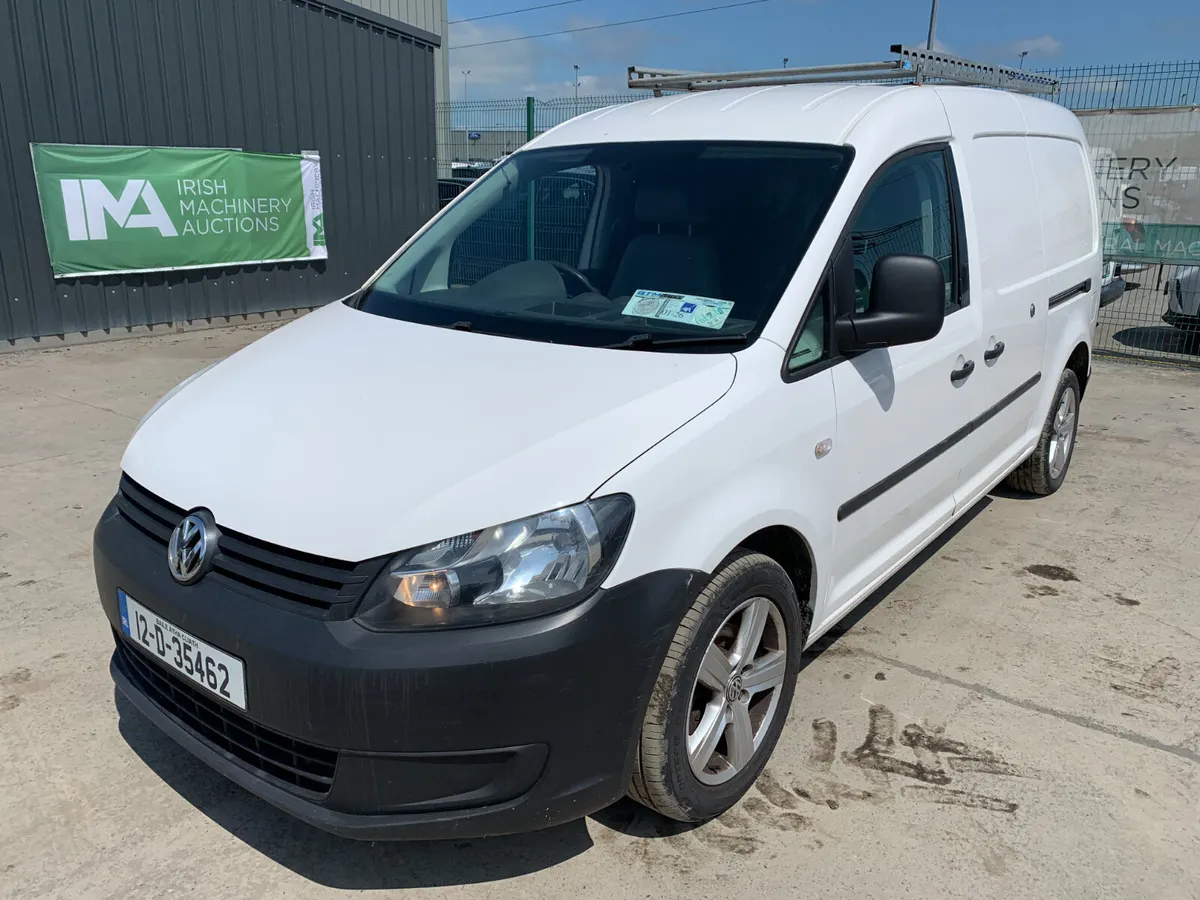 BID ONLINE NOW - 2012 VW CADDY MAXI FOR AUCTION - Image 1