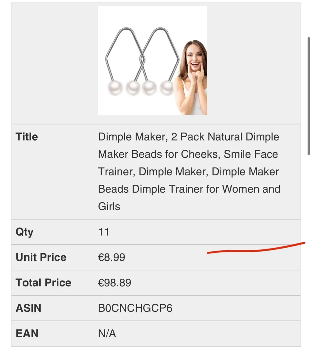 Dimple Maker, 2 Pack Natural Dimple