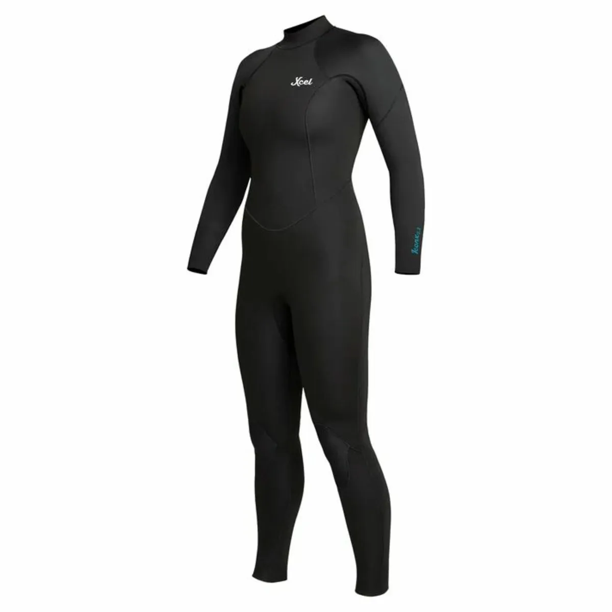 Xcel IconX 5:4 Back Zip Ladies Winter Wetsuit Blac - Image 3