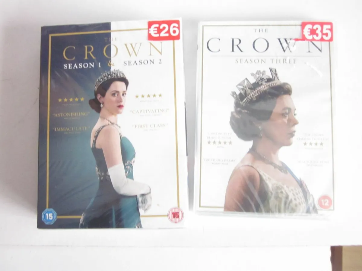 The Crown Complete  Seasons 1 to 3 DVD' s New - Image 1