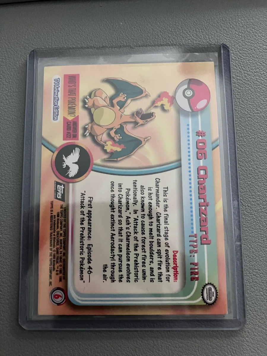Topps Pokemon Charizard - Image 2