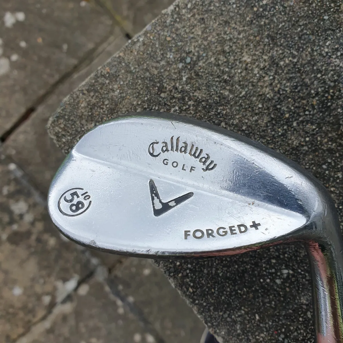 Callaway 58 degree lob wedge right handed - Image 1