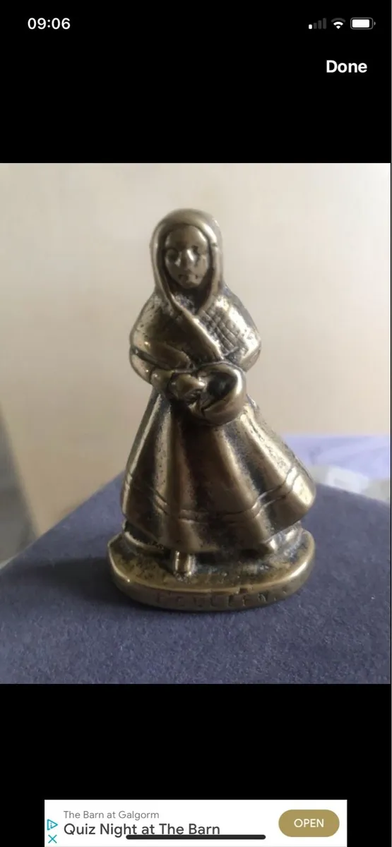 Brass Irish Colleen - Image 1