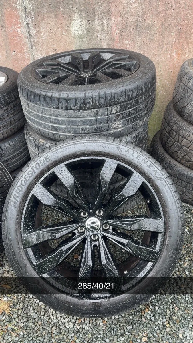 Alloys BMW,AUDI,VW,FORD all good tyres - Image 1