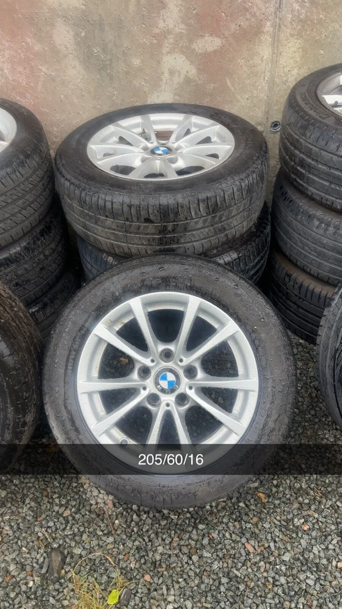 Alloys BMW,AUDI,VW,FORD all good tyres - Image 3