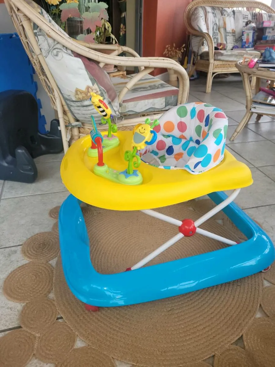 Walker, Floor Seat and Baby Swing - Image 3