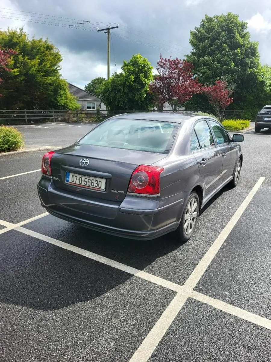 Toyota Avensis 2007 NCT 09/25 - Image 2