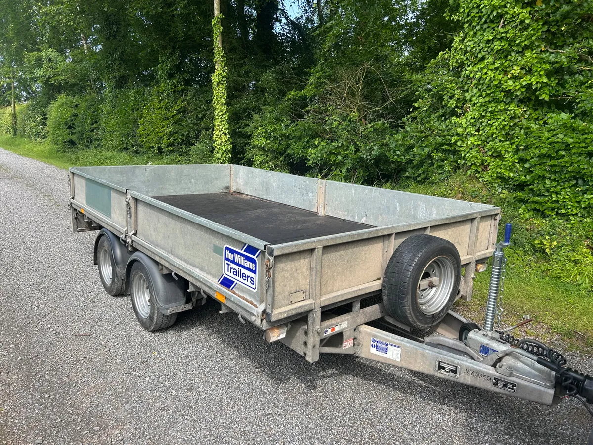 Ifor Williams 12x6.6 LM126 Dropside Trailer - Image 1