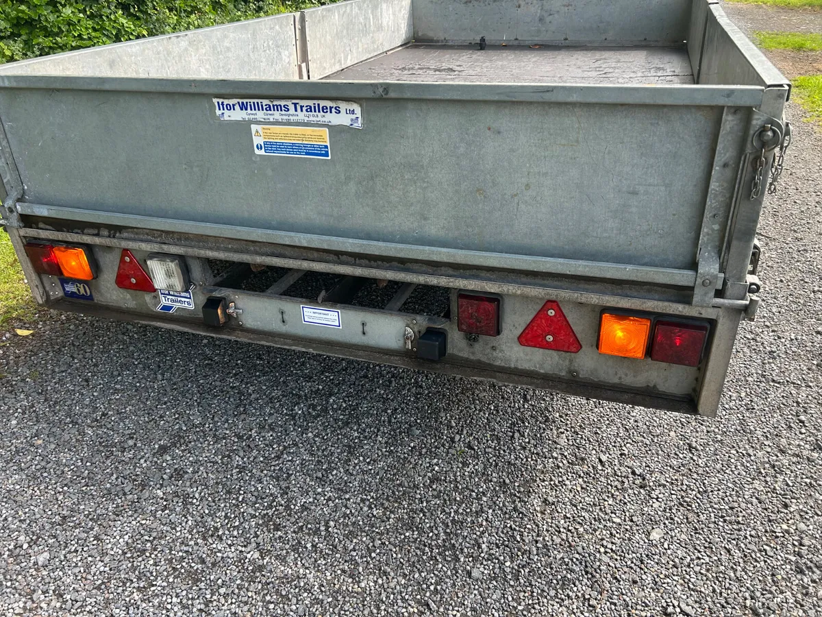 Ifor Williams 12x6.6 LM126 Dropside Trailer - Image 2