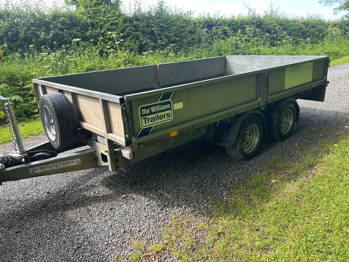 Ifor Williams 12x6.6 LM126 Dropside Trailer - Image 3