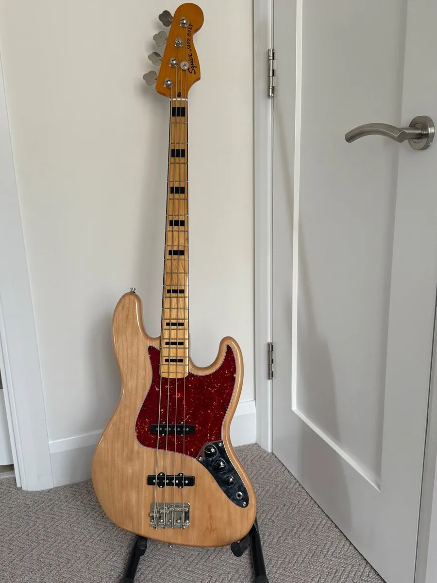 2024 Squier Classic Vibe Jazz Bass Guitar - Image 1