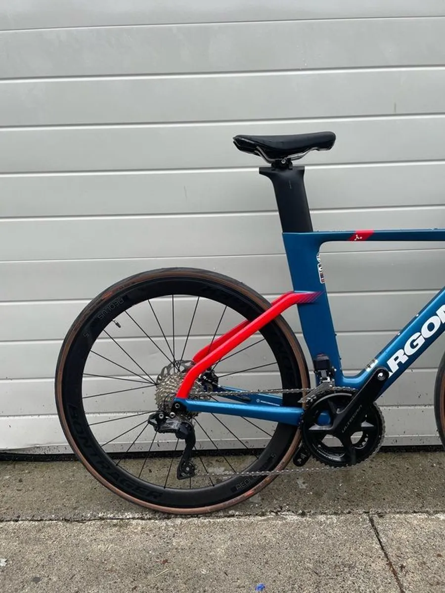 Triathlon ex Demo Bike Carbon Argon 18 E-117 Shimano Di2 Small - Image 4