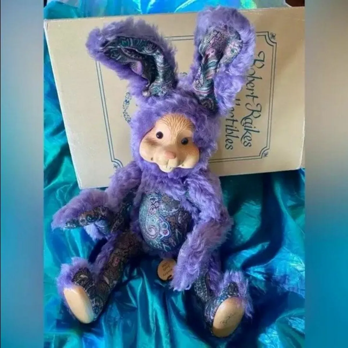 Robert Raikes Collectibles “PAISLEY” Rabbit - Image 1