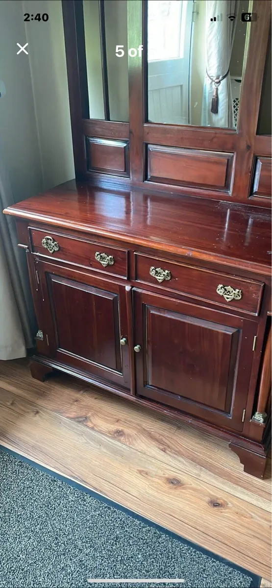 Free standing Mahogany Unit - Image 2