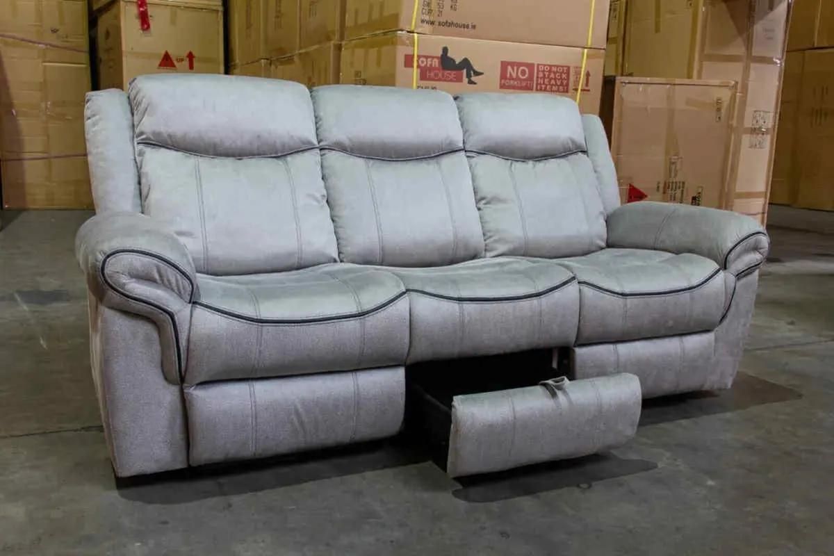New 3+2 or 3+1+1 Denver Fabric Recliner - Image 1