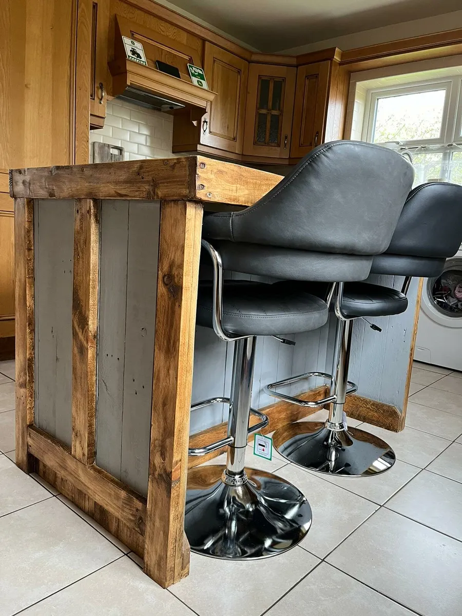 Handmade rustic kitchen island - Image 4