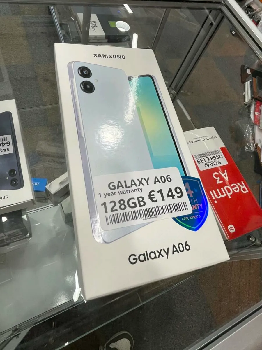 GALAXY A06 128GB 1 YEAR WARRANTY UNLOCKED - Image 1
