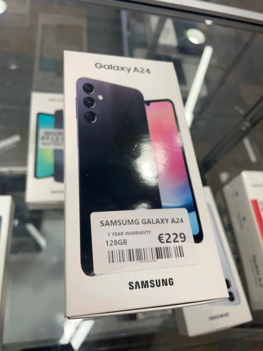 GALAXY A24 128GB 1 YEAR WARRANTY UNLOCKED - Image 1