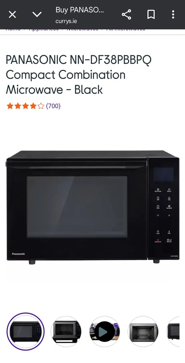 Inventer panasonic microwave - Image 1