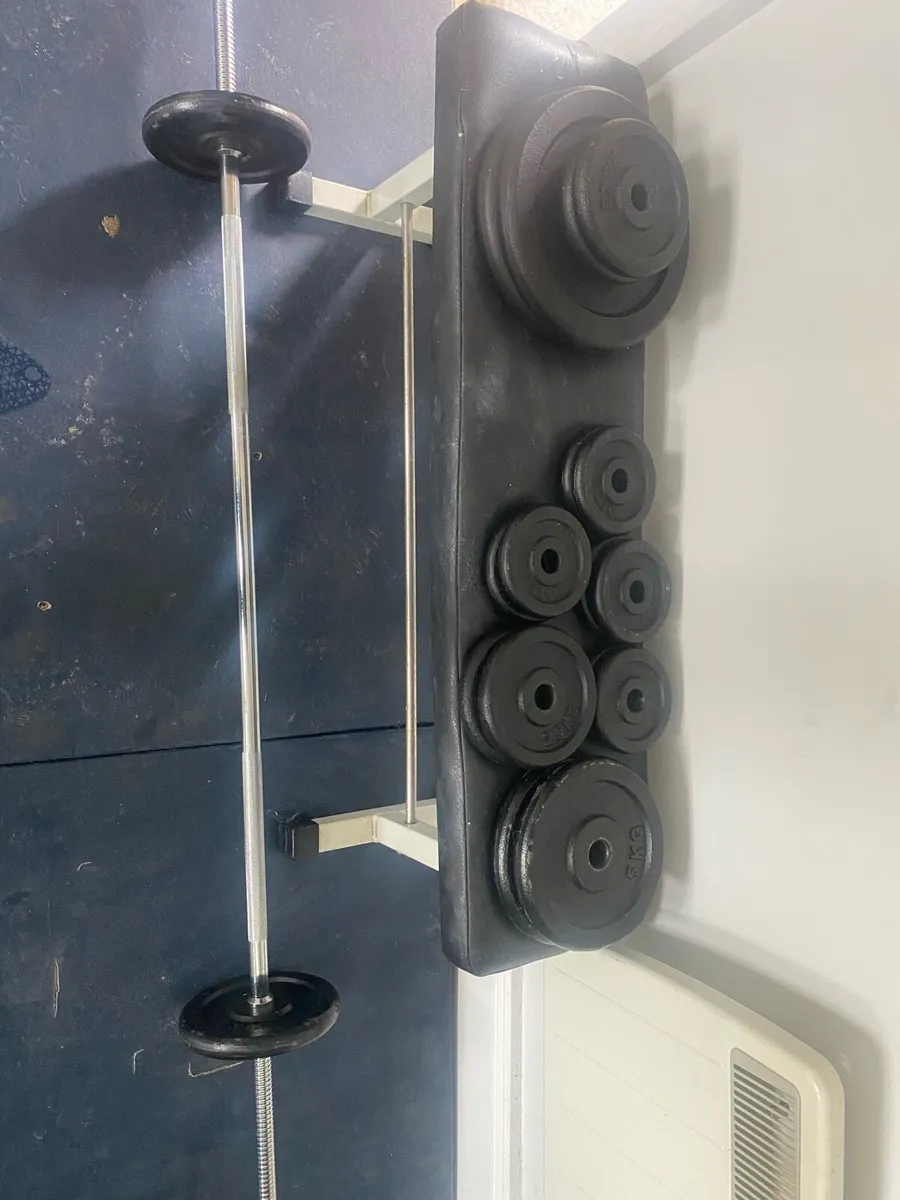 Barbell and Dumbell Adjustable set - Image 1