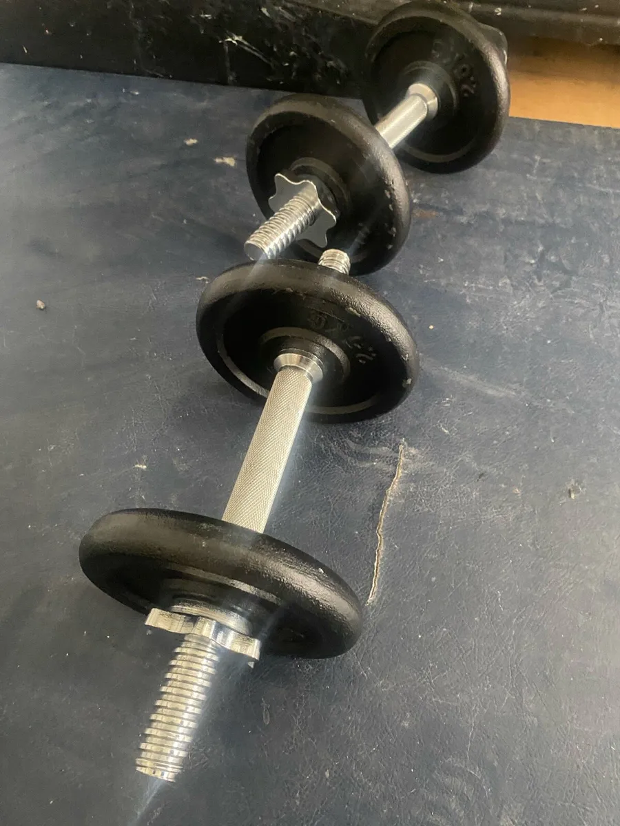 Barbell and Dumbell Adjustable set - Image 2